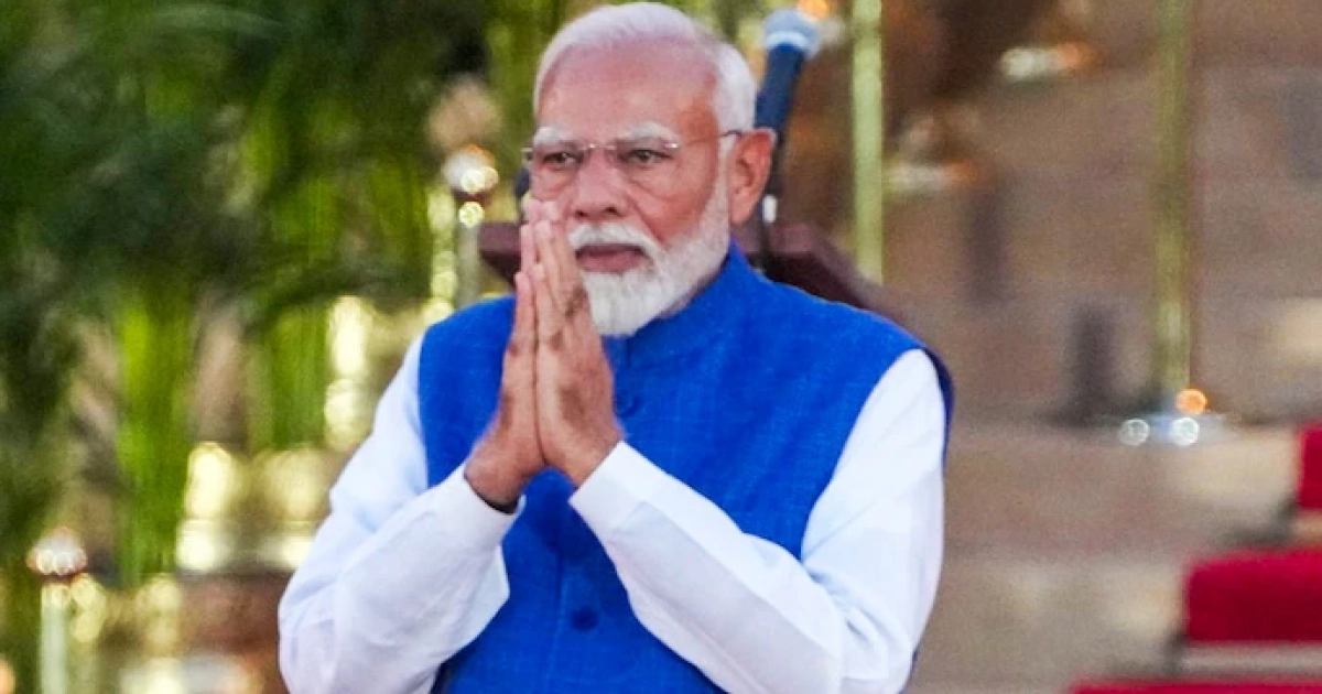 नरेंद्र मोदी ने ली तीसरी बार प्रधानमंत्री बनने की शपथ
