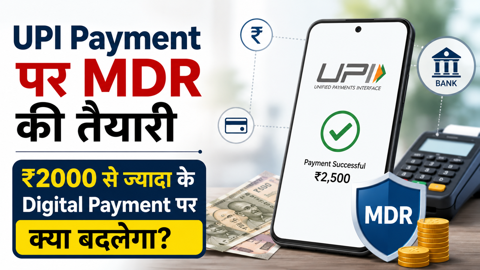 UPI Payment पर MDR की तैयारी