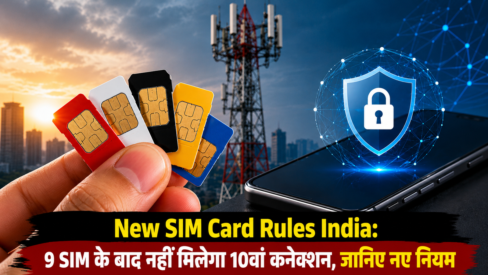 9 SIM के बाद नहीं मिलेगा 10वां कनेक्शन, जानिए नए नियम