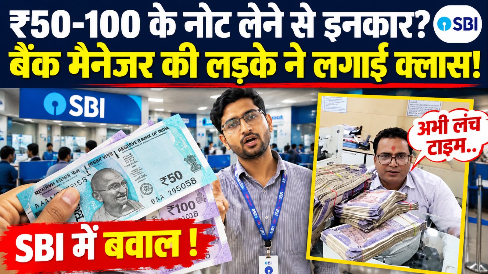 SBI Bank Viral Video