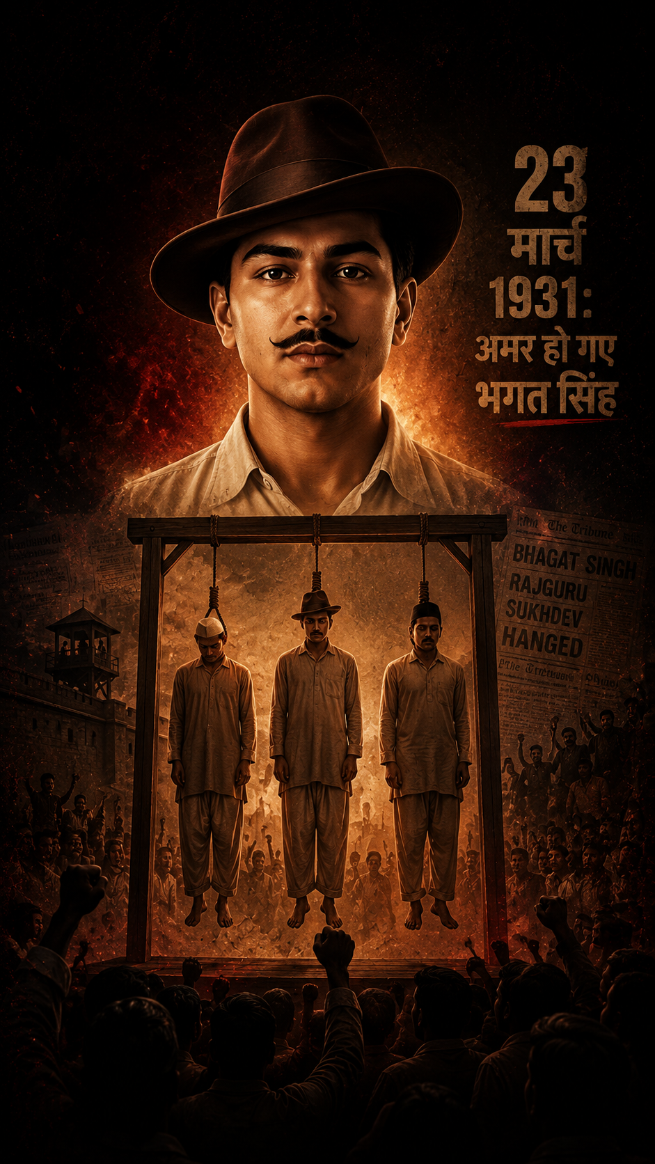 23 मार्च 1931: अमर हो गए भगत सिंह